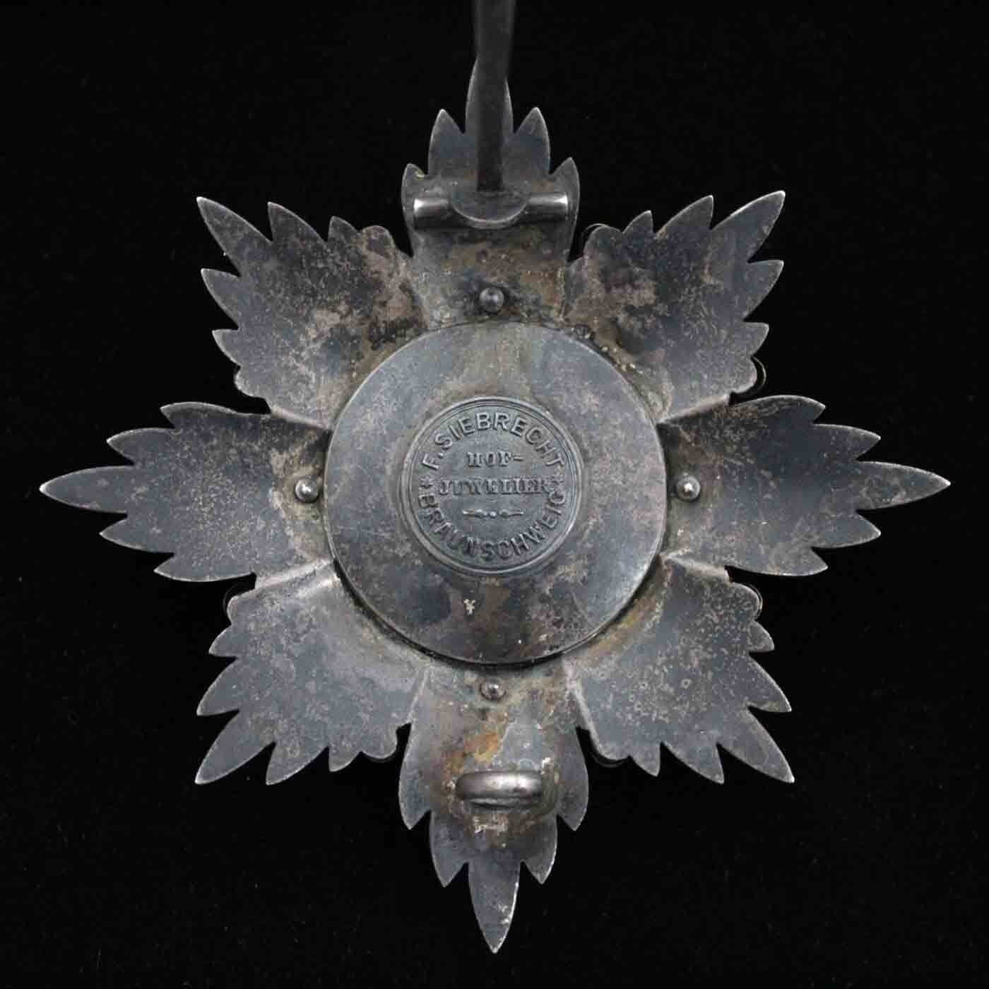 House Order of Henry the Lion Grand Cross Breast Star 2