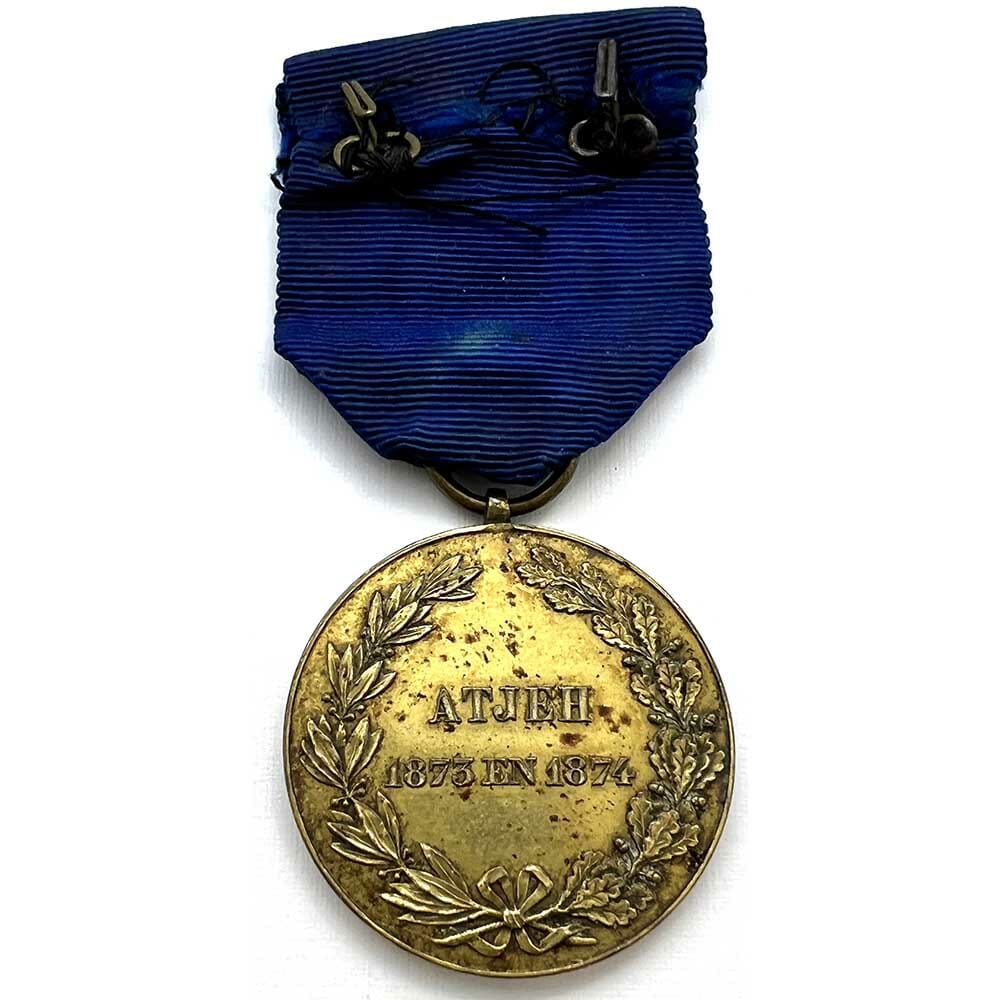 Atjeh or Kraton medal 1873 1874 2