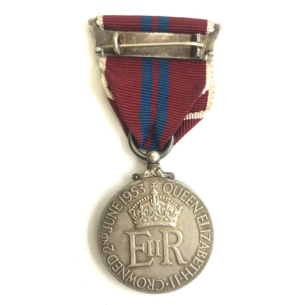 1953 Coronation Medal Elizabeth II 2