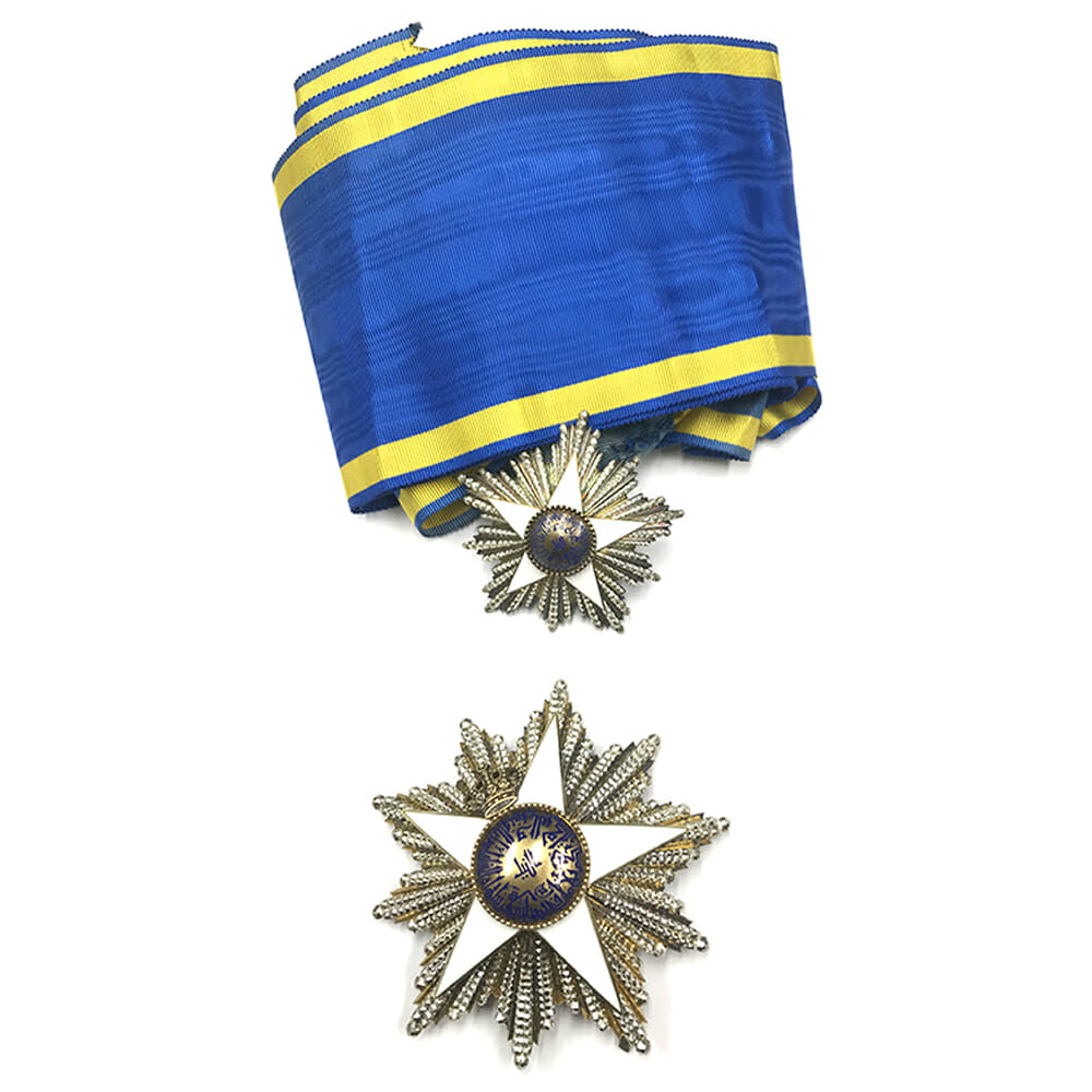 Order of the Nile Grand Cross Set with full sash 1