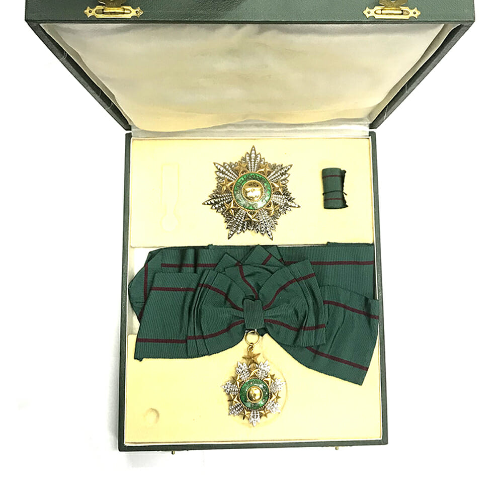 Order of the Star Grand Cross sash badge and breast star 5