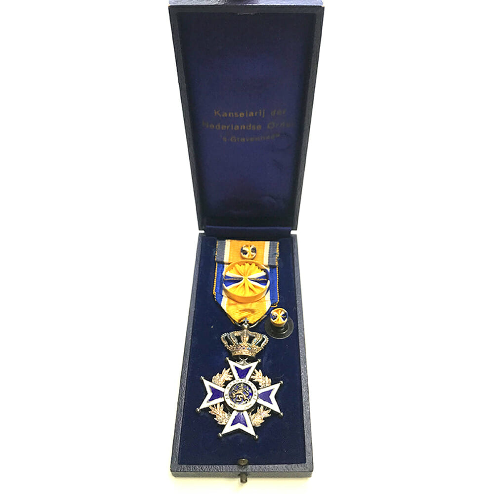 Order of Orange Nassau Officer, silver gilt 4