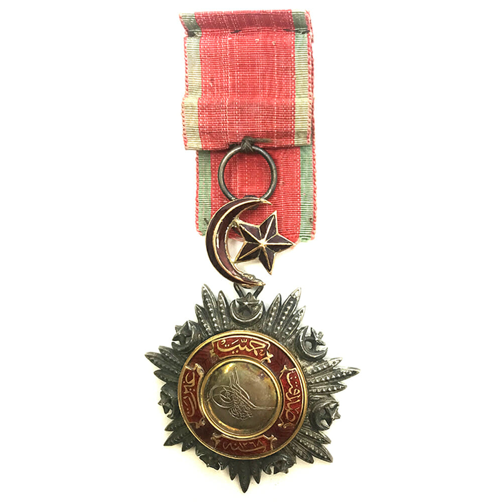 Order of the Medjidie 5th class badge 1