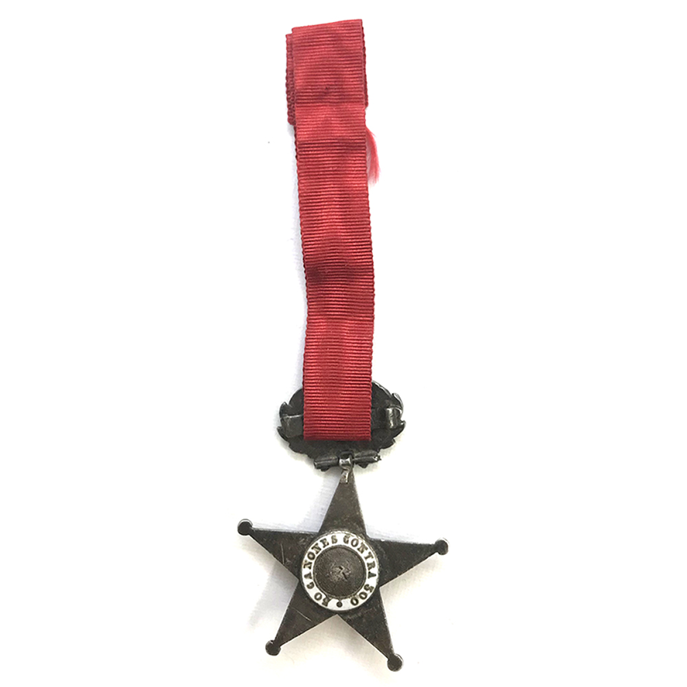 Cross for Callao 2nd May 1866 2