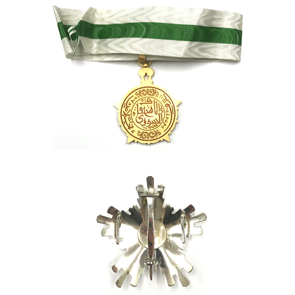 Order of Merit Grand Officer neck badge and Breast Star 2