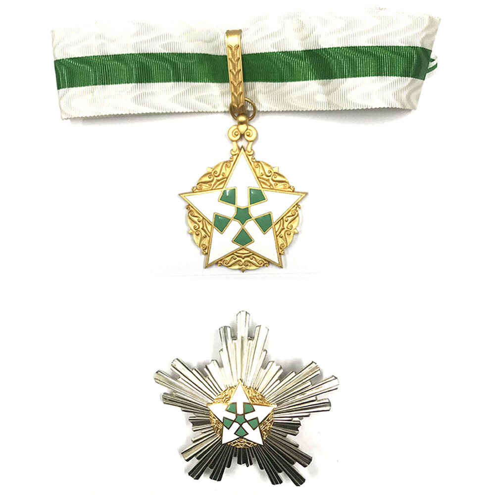 Order of Merit Grand Officer neck badge and Breast Star 1