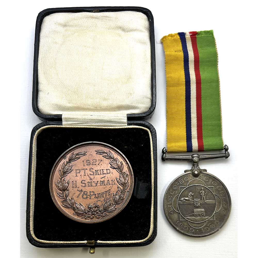 Boer War Medal Boer Teenager 2
