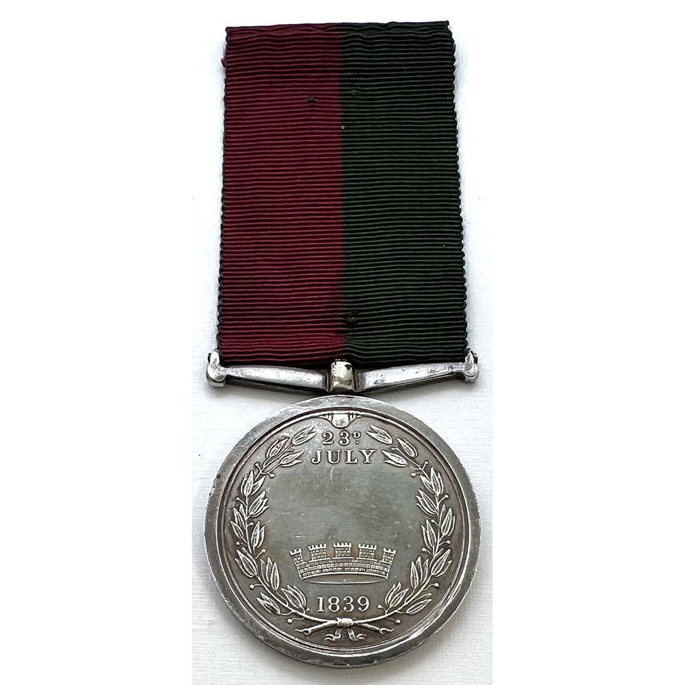 Ghuznee 1839 Medal 2