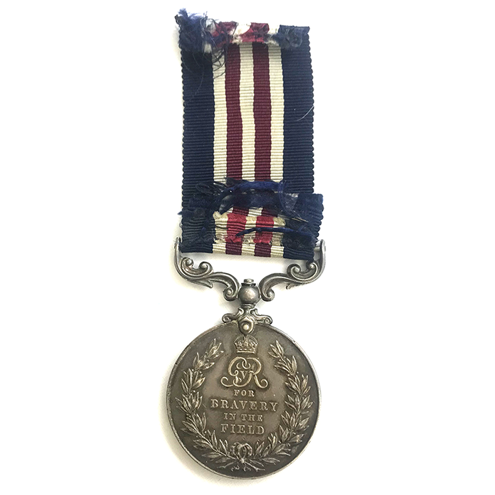Military Medal WW1 neatly erased 2