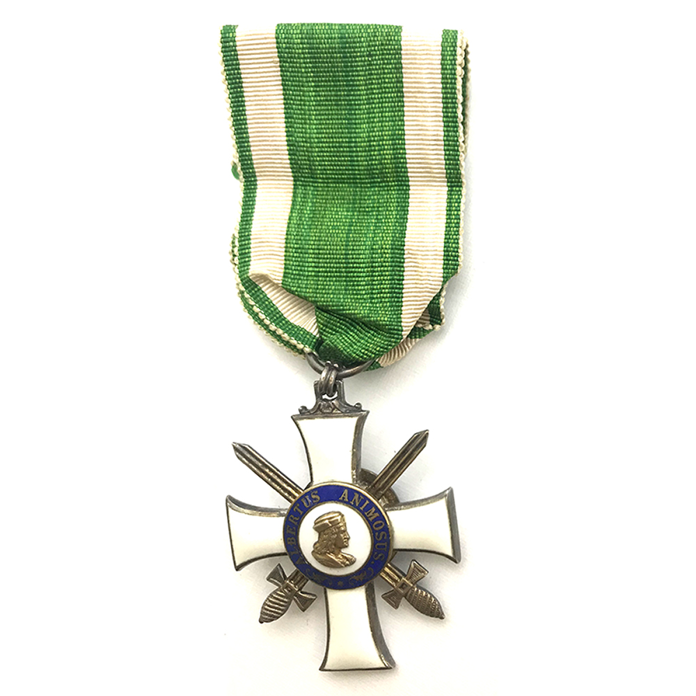 Order of Albert  Knight  2nd class  with Swords in silver, cased 1