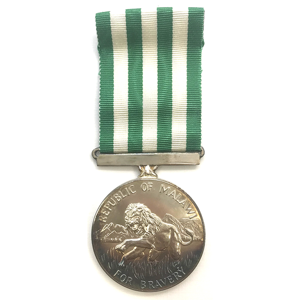 Bravery medal silver in case by Spinks 1