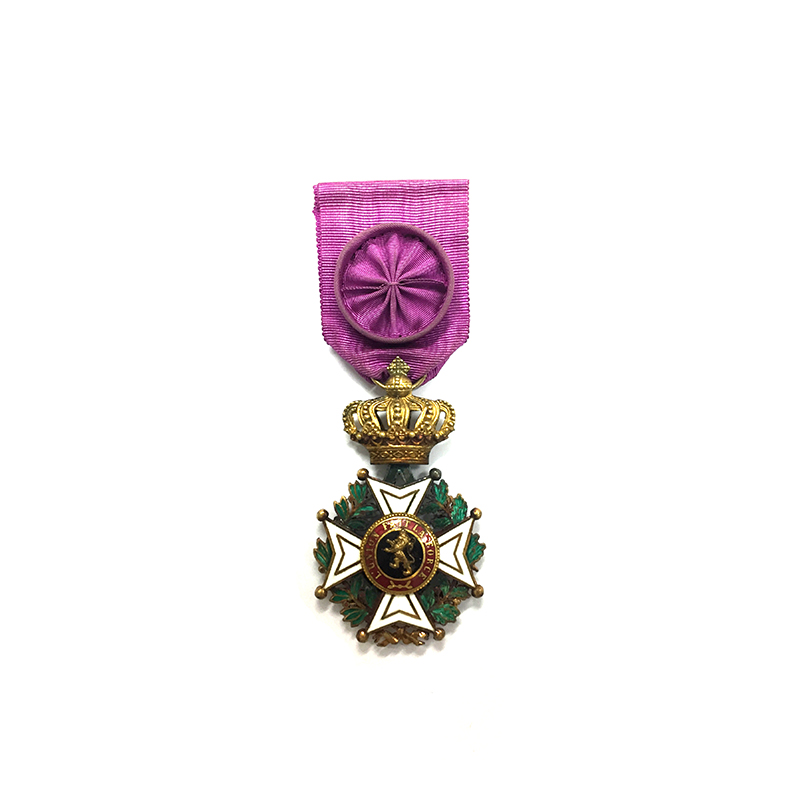 Order of Leopold French  Officer   badge 1
