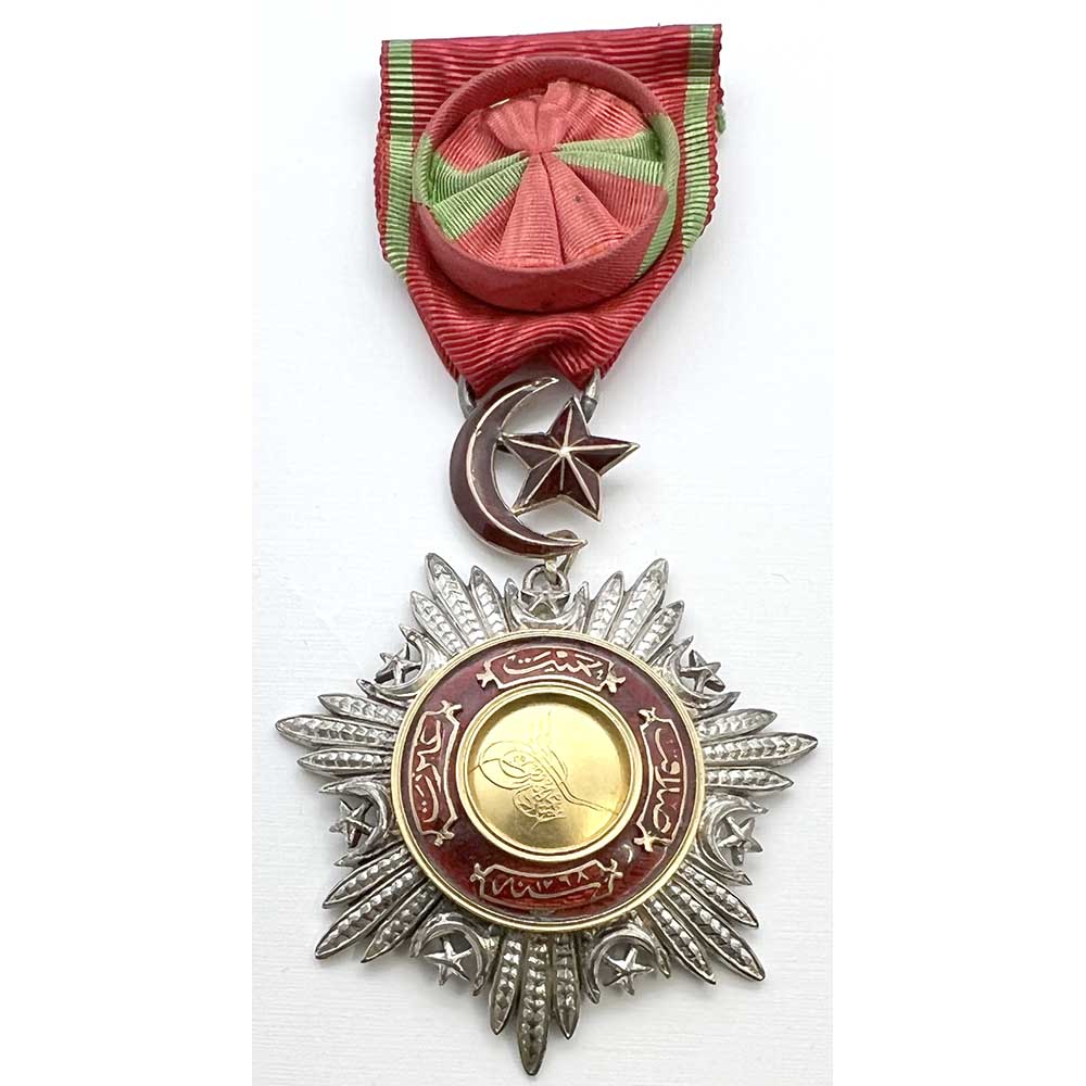Order of the Medjidie 4th class badge 1