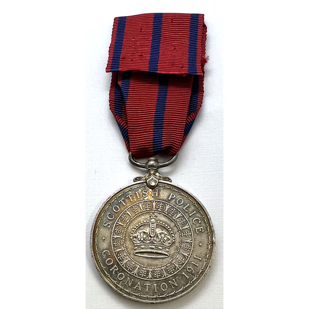 1911 Coronation Scottish Police 2