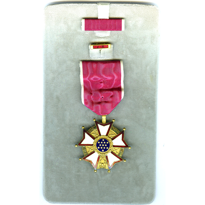 Legion of Merit  legionnaire   old issue with slot broach marked HLP-GI... 1