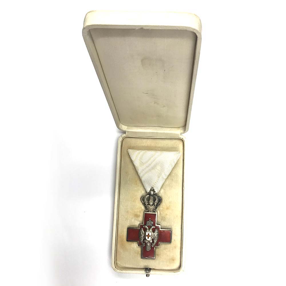Red Cross Decoration 1876 Cased 1