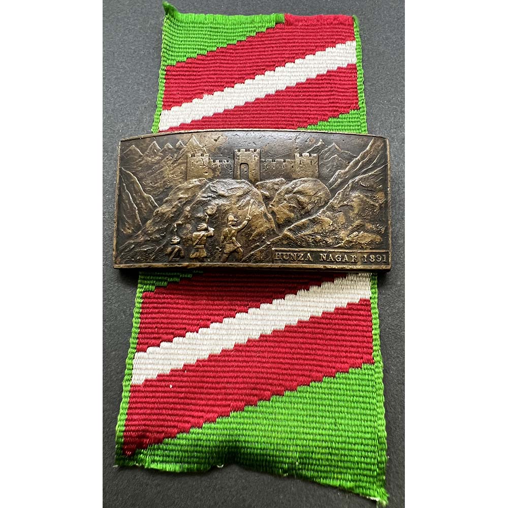 Hunza Naga Badge 1891 Gurney 1