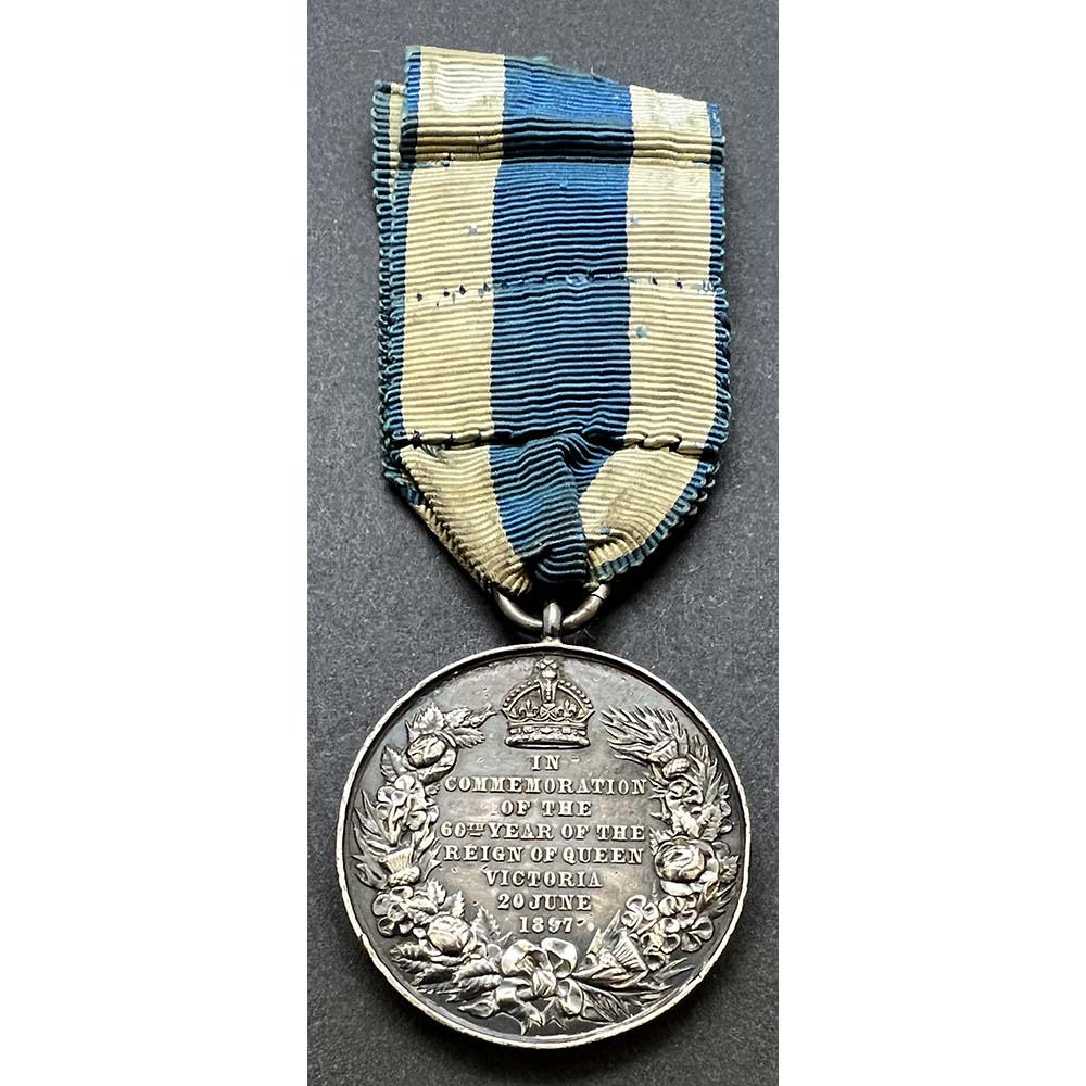 1897 Diamond Jubilee Medal VR Silver 2