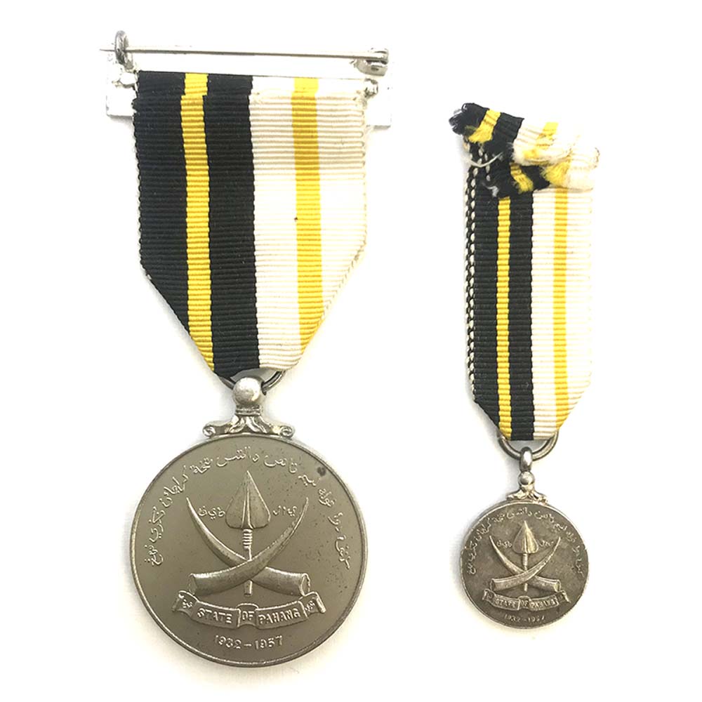Pahang  Silver Jubilee Medal 1932-1957, 2