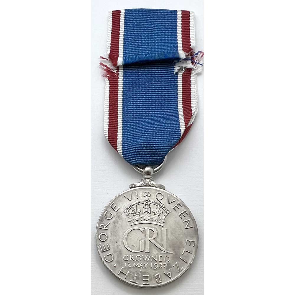 1937 Coronation Medal King GVI 2