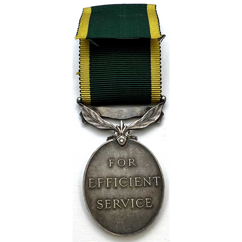 Efficiency Medal Militia R Signals 2