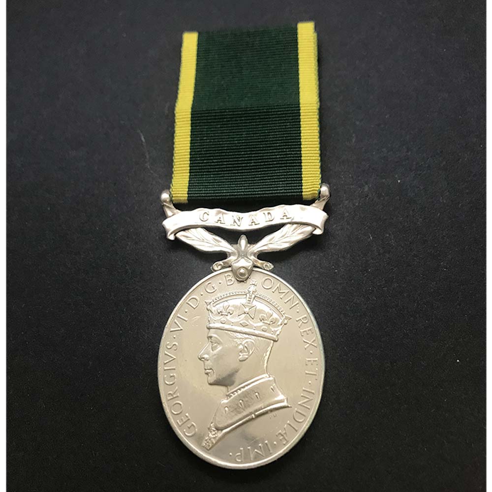 Efficiency Medal bar Canada RCA 1