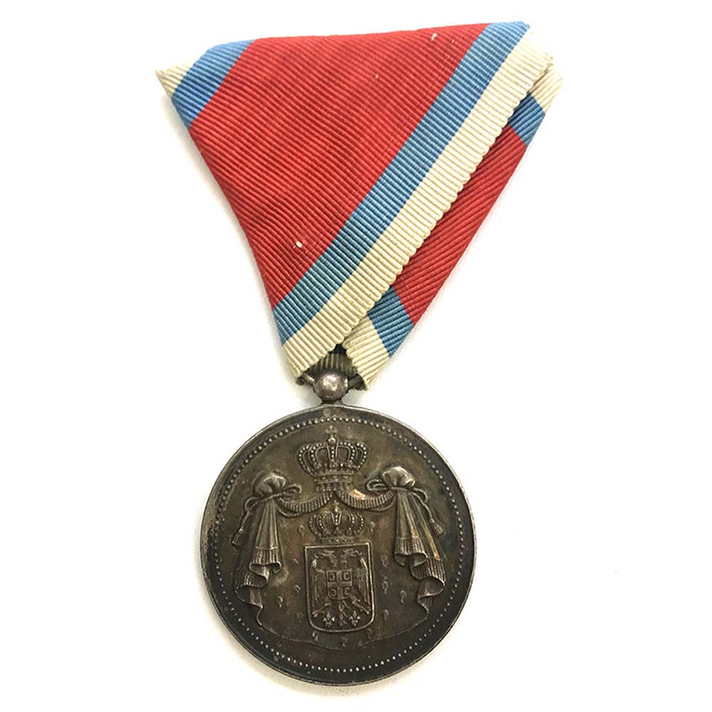 Civil Merit Medal 1902 2nd class silver 1