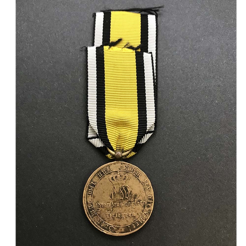 1815 Waterloo War medal with squared arms 2