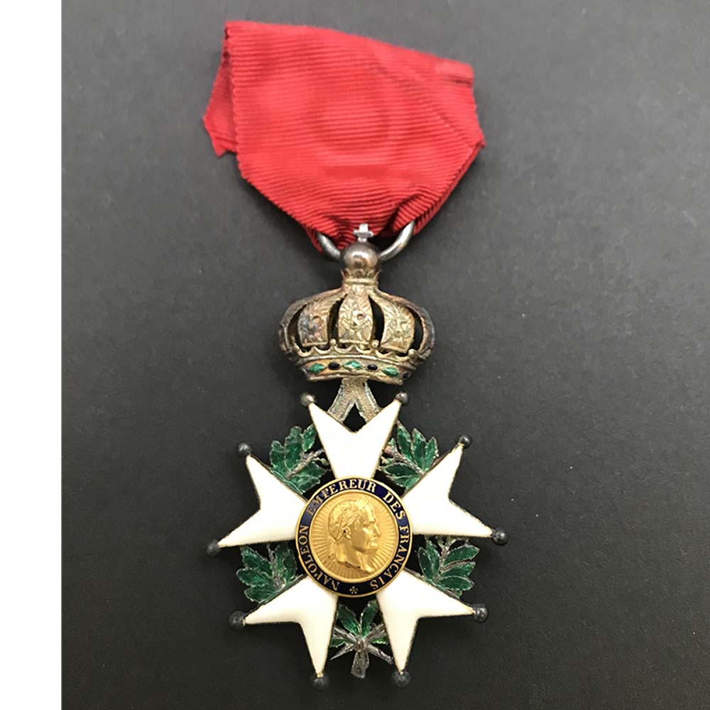 Legion D'Honneur Knights badge 2nd Empire Crimea period 1