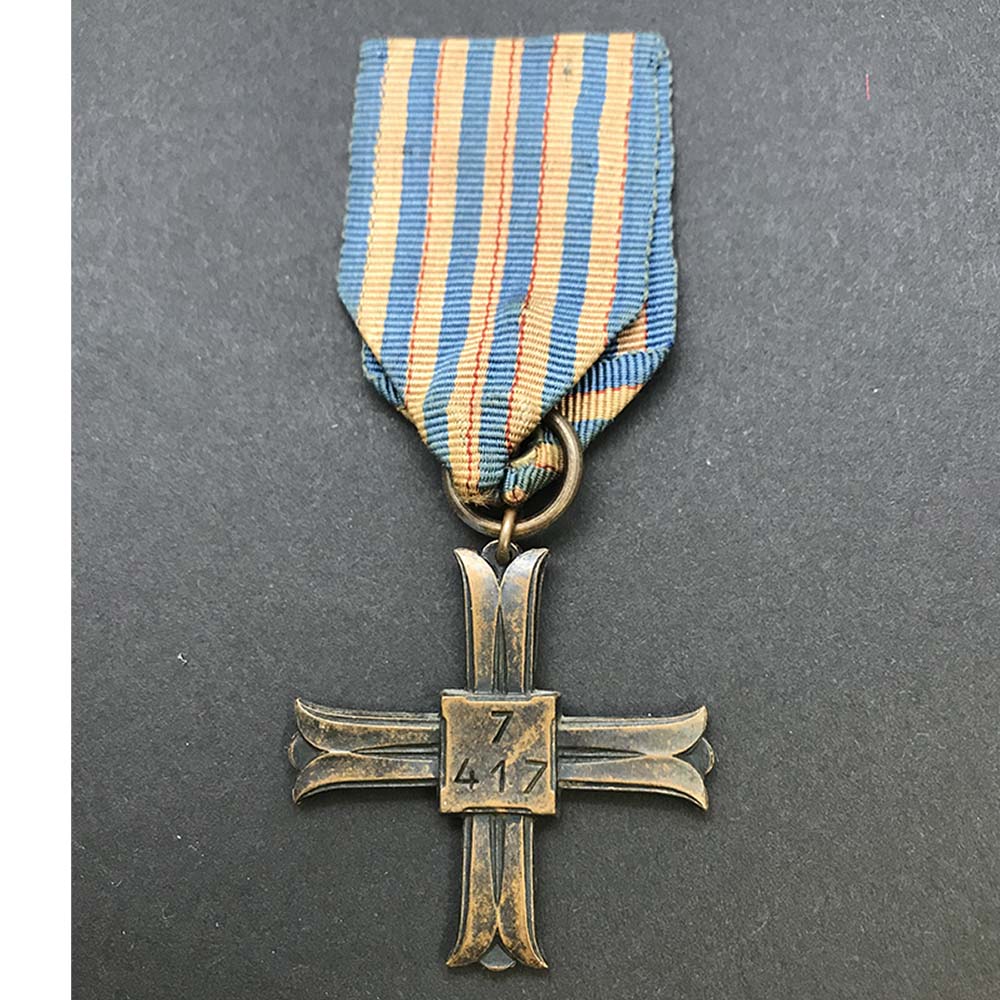 Monte Cassino Cross officially numbered  and issued 2