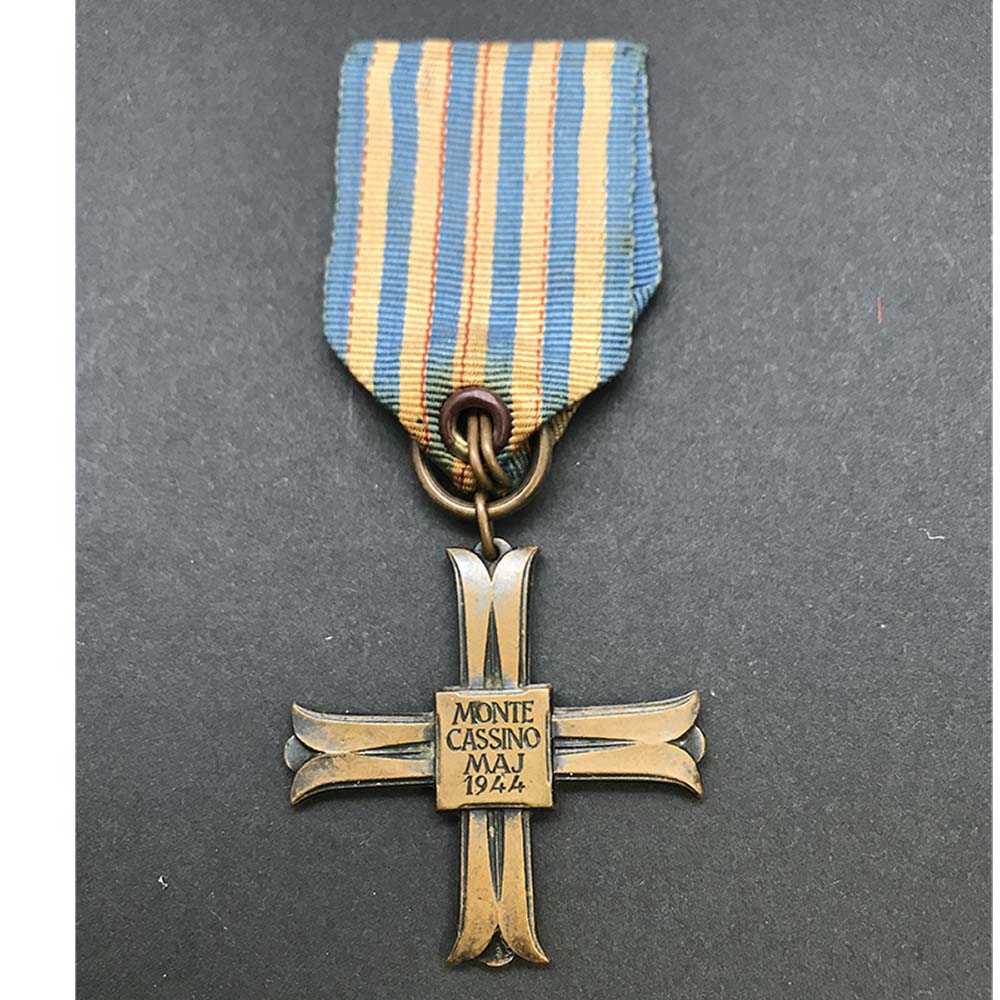 Monte Cassino Cross officially numbered  and issued 1