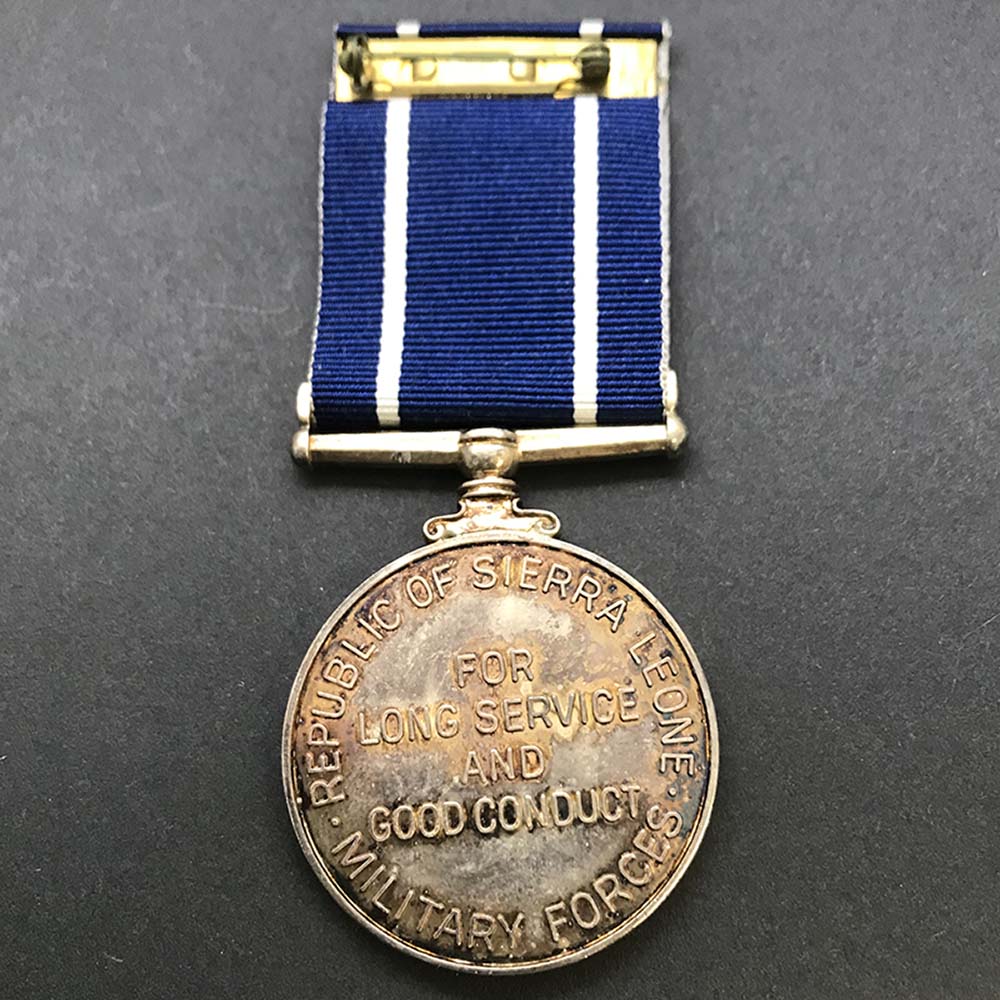Military Forces Long Service Good Conduct medal  silver 2
