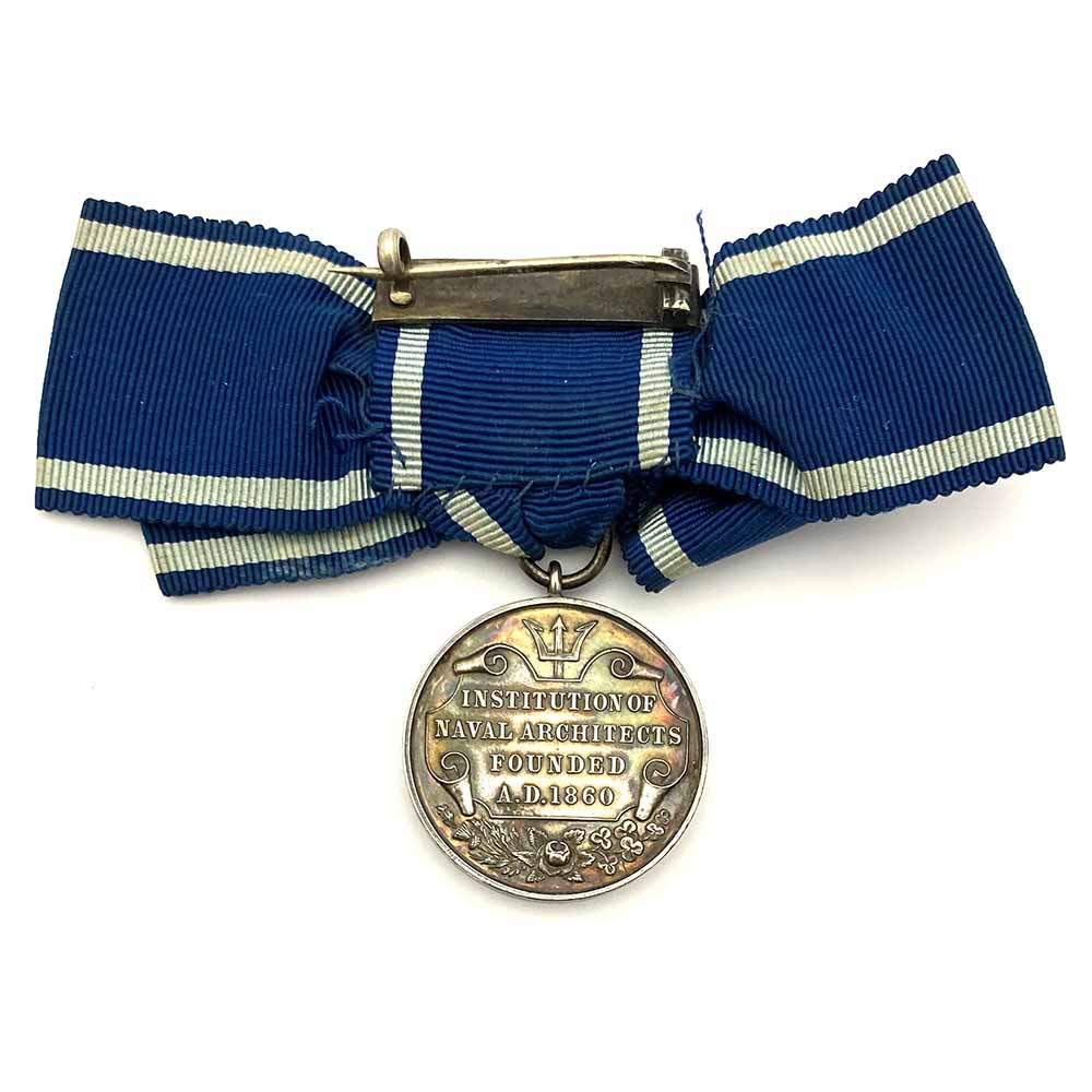 Naval Architects and Marine Engineers silver medal 1897 2