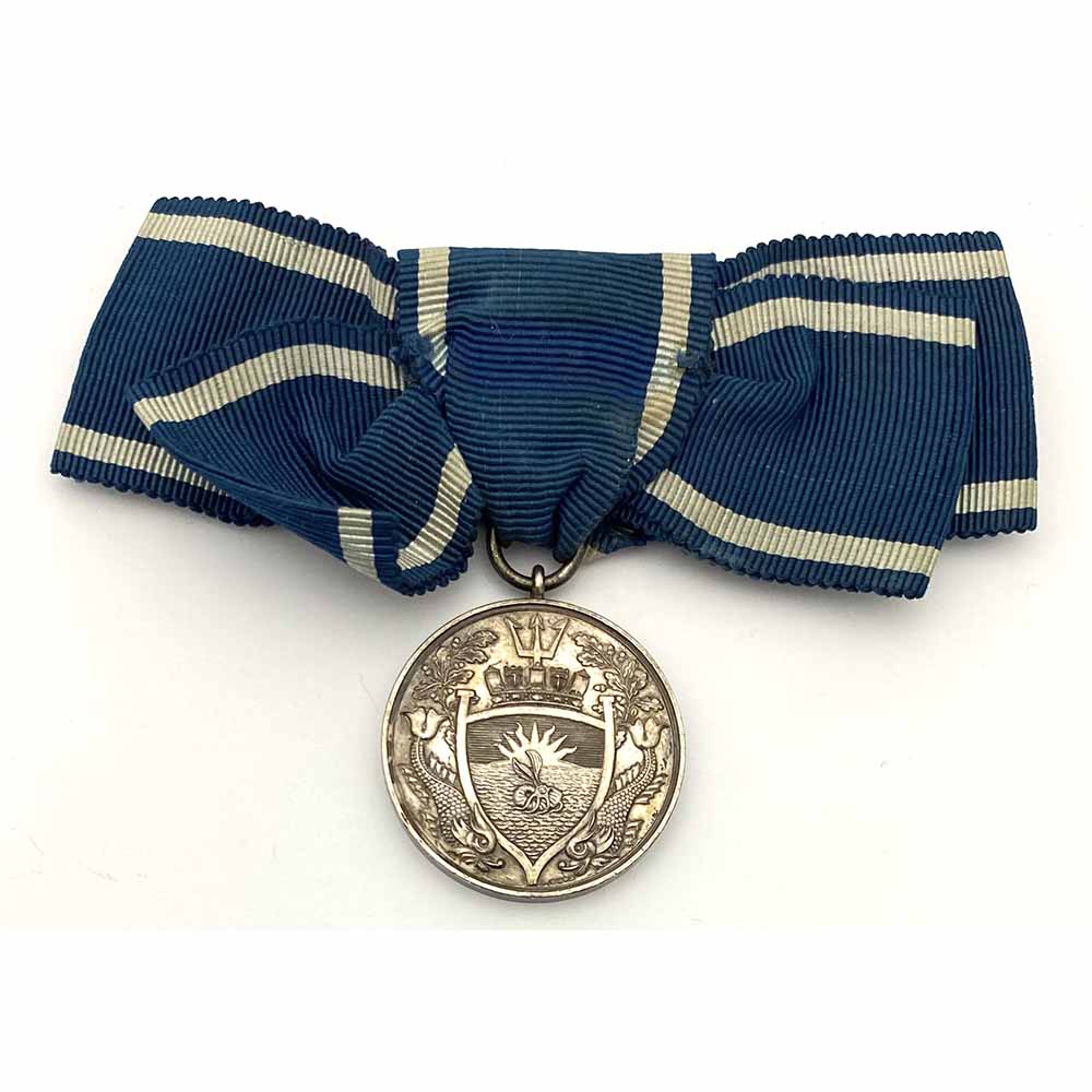 Naval Architects and Marine Engineers silver medal 1897 1