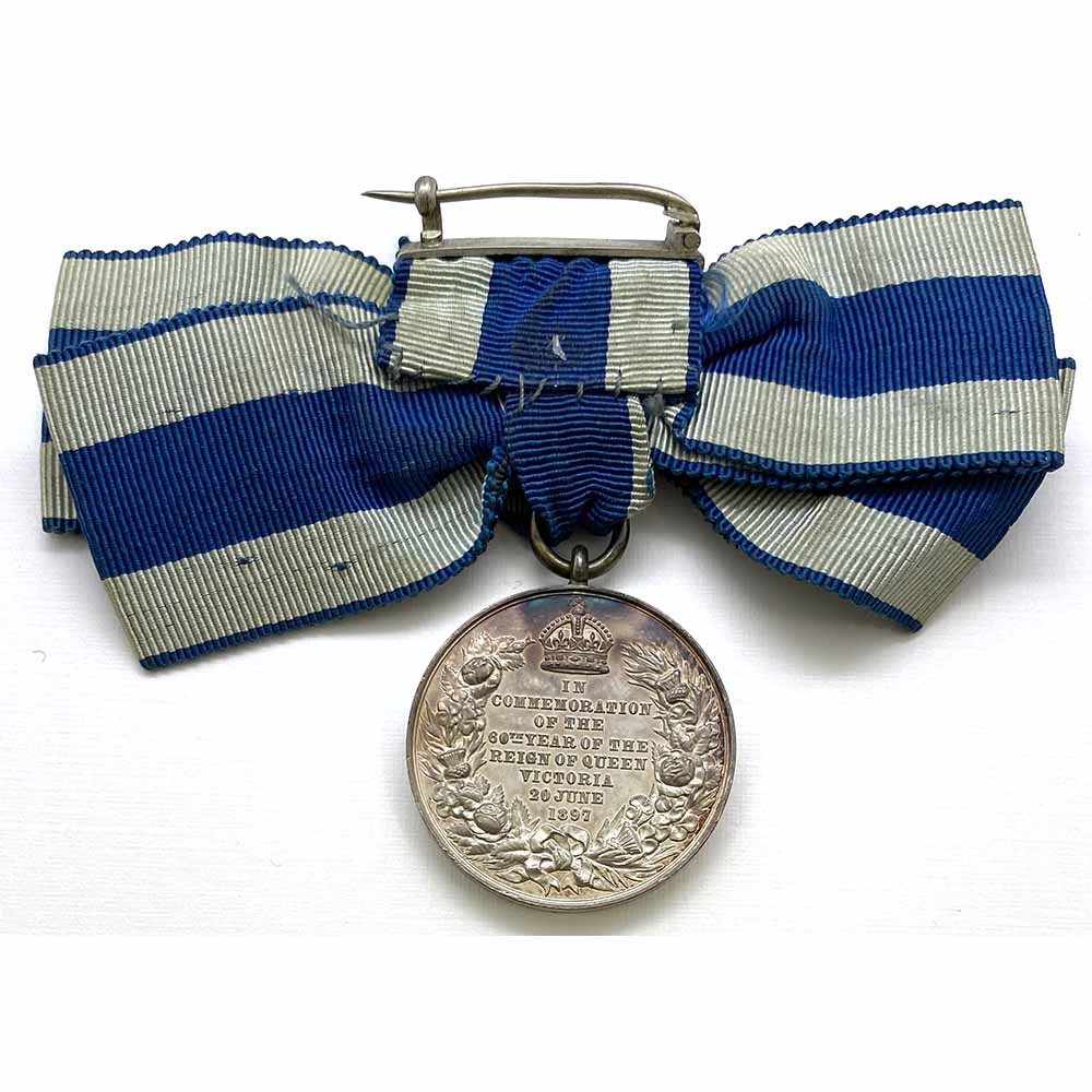 1897 Victoria Jubilee Medal, Silver Ladies 2