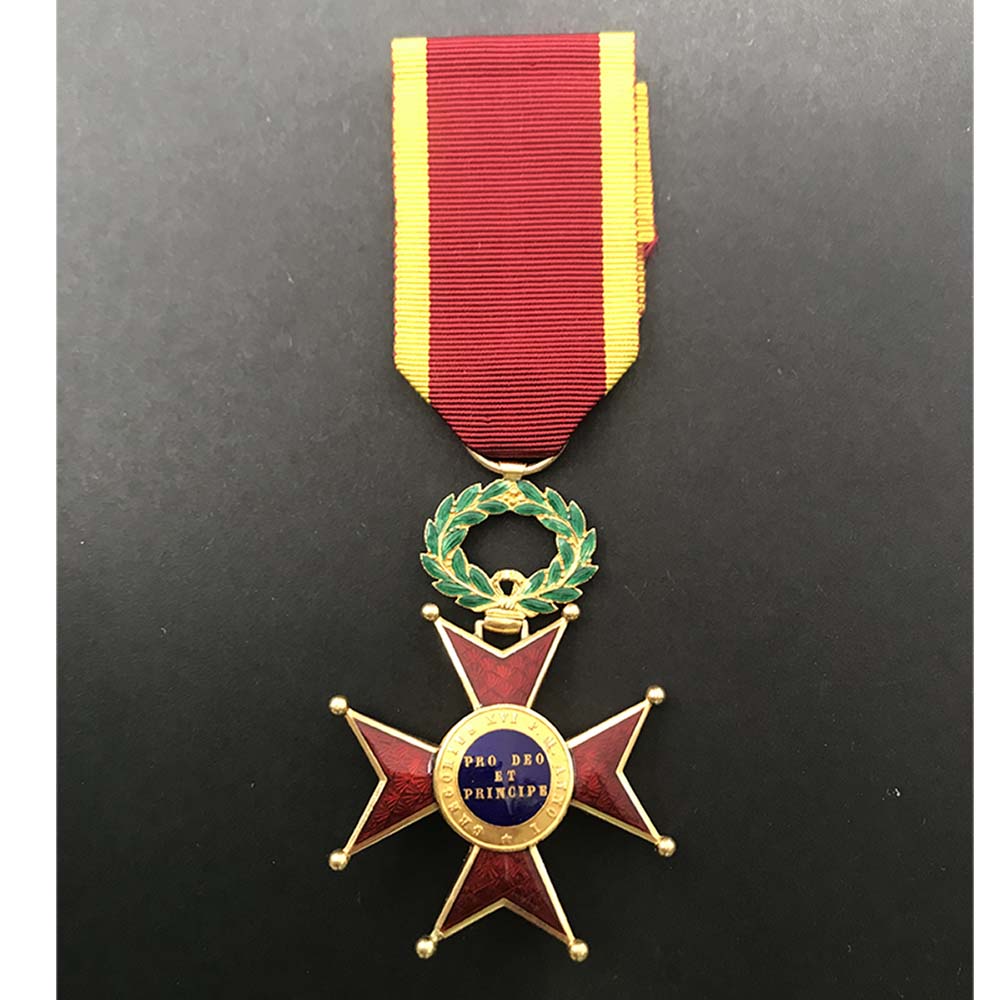 Order of  St. Gregory Officer  in gold 2