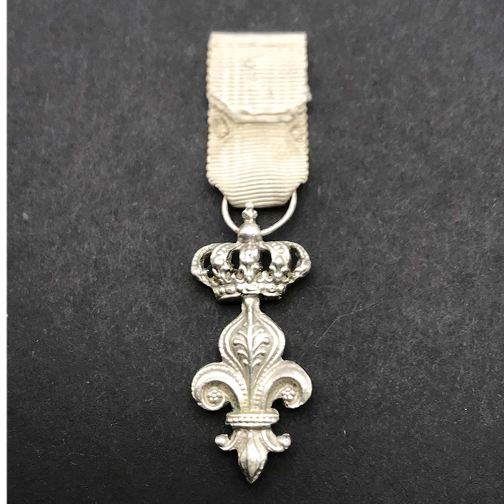 Order of the Lys 1st Type silver with Crown 2
